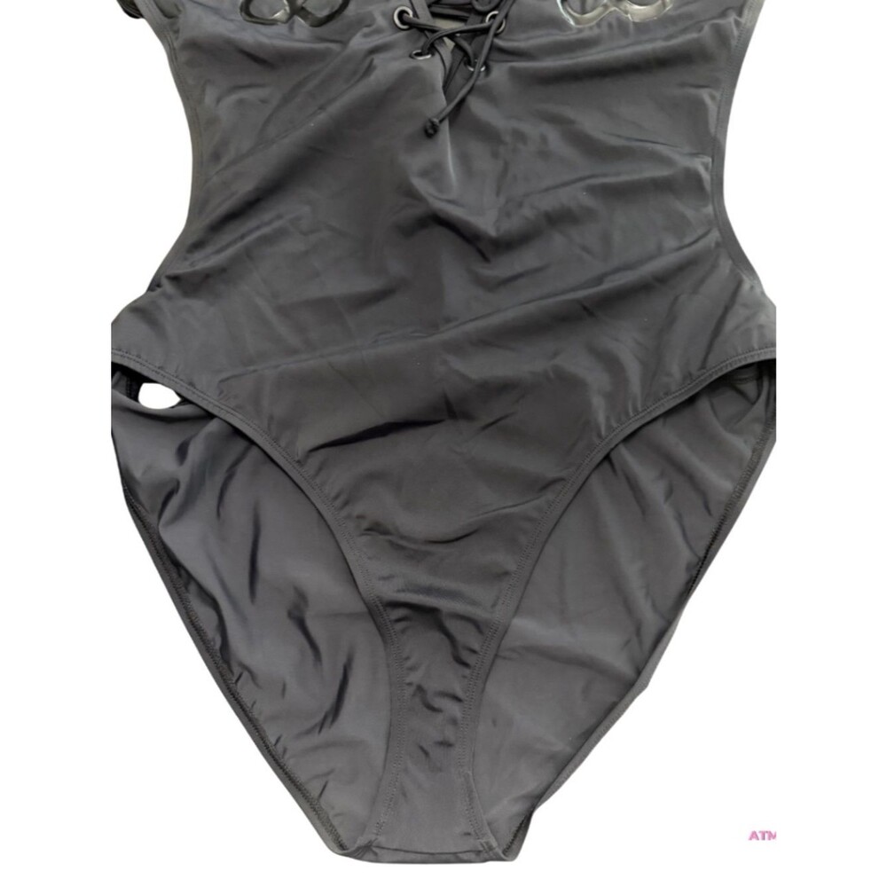 NWT Killstar Doro Monokini One-Piece Black Swimsuit Plus Size 3X - Picture 8 of 16